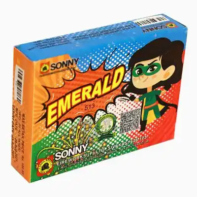 Emerald Foils (10 Pcs)