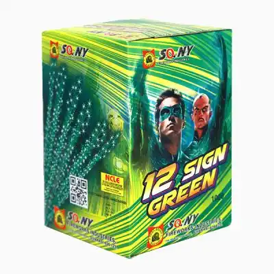 12 Sign Green / Multi